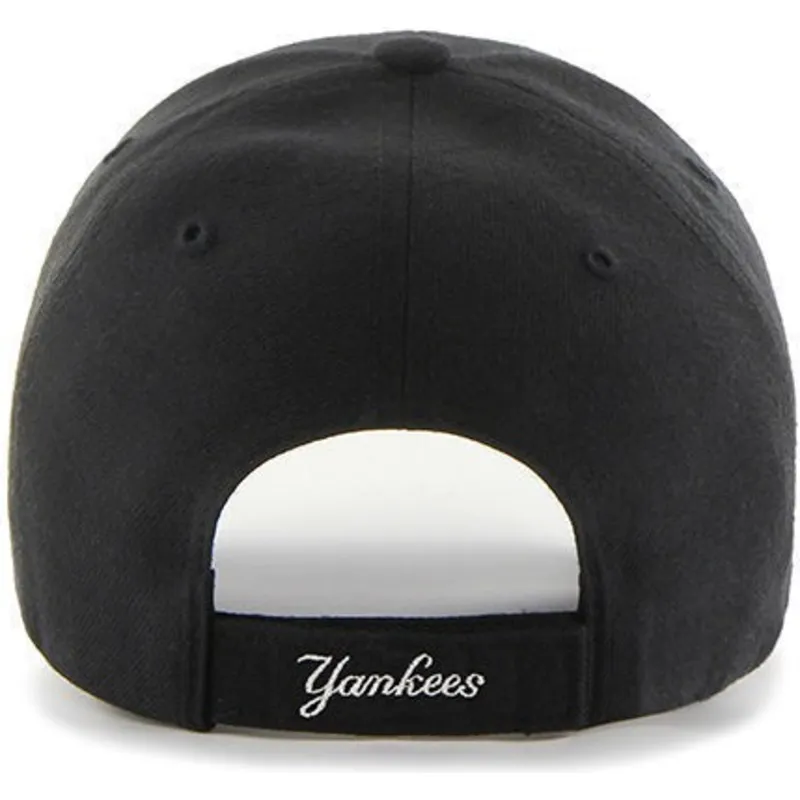 lippikset-kaareva-musta-saadettava-nauha-lapsille-new-york-yankees-mlb-47-brand
