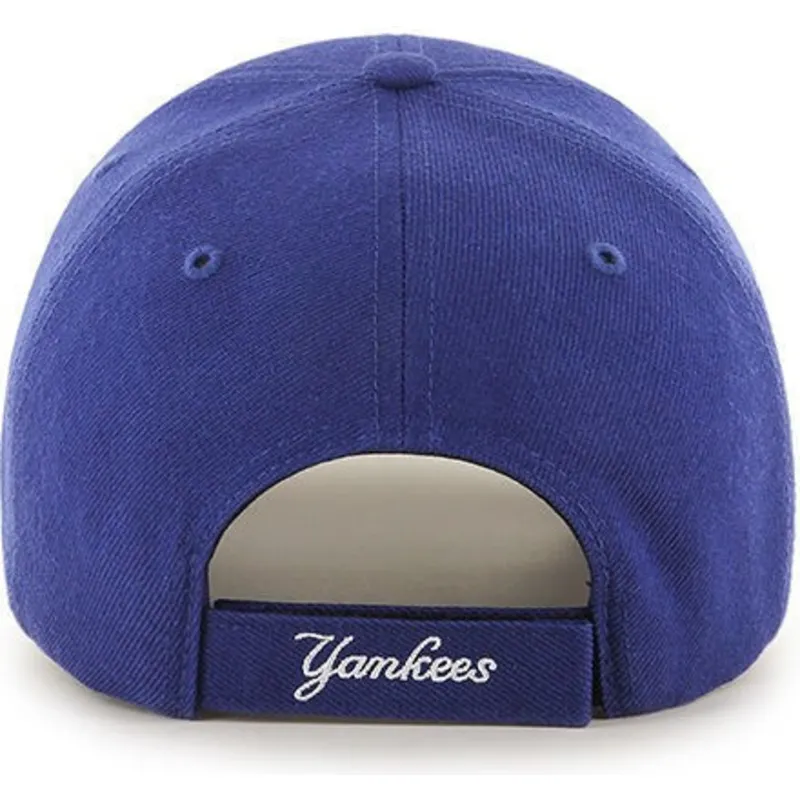 lippikset-kaareva-sininen-saadettava-nauha-lapsille-new-york-yankees-mlb-47-brand