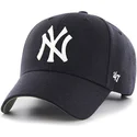 lippikset-kaareva-laivastonsininen-saadettava-nauha-lapsille-new-york-yankees-mlb-47-brand