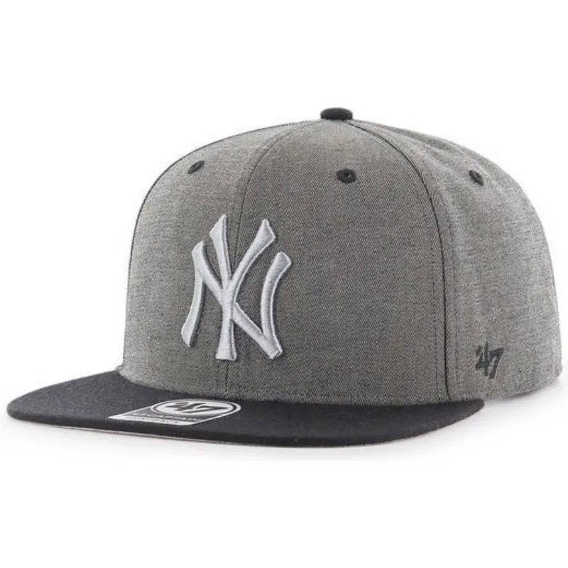 lippikset-littea-harmaa-snapback-jaspeado-new-york-yankees-mlb-47-brand lippikset-littea-harmaa-snapback-jaspeado-new-york-yankees-mlb-47-brand
