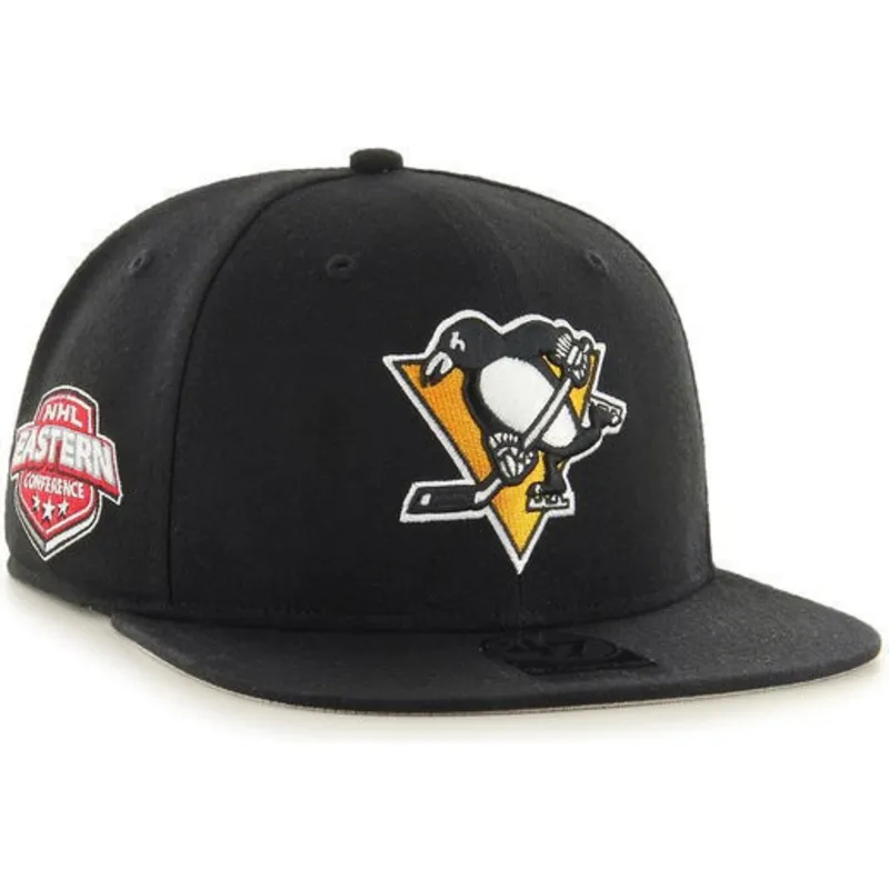 lippikset-littea-musta-snapback-pittsburgh-penguins-nhl-47-brand