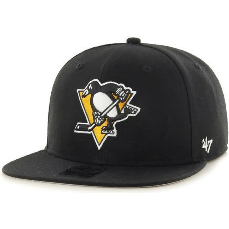 lippikset-littea-musta-snapback-pittsburgh-penguins-nhl-47-brand