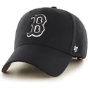 lippikset-kaareva-musta-snapback-boston-red-sox-mlb-47-brand