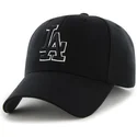 lippikset-kaareva-musta-snapback-los-angeles-dodgers-mlb-47-brand