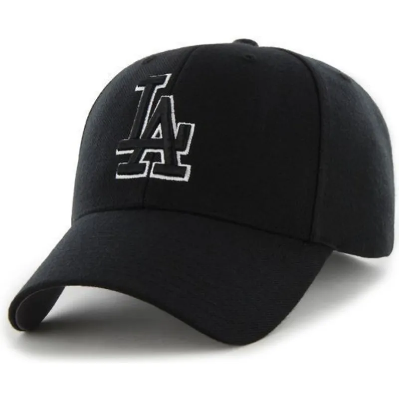 lippikset-kaareva-musta-snapback-los-angeles-dodgers-mlb-47-brand