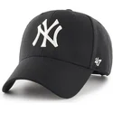 lippikset-kaareva-musta-snapback-new-york-yankees-mlb-47-brand