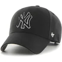 lippikset-kaareva-musta-snapback-new-york-yankees-mlb-47-brand