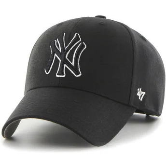 Cap kaareva black snapback New York Yankees MLB 47 Brand