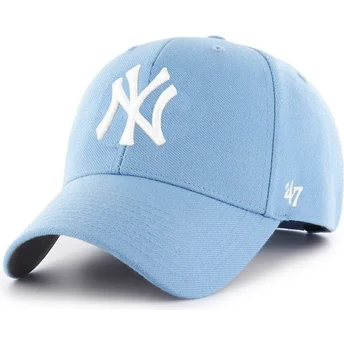 Lippikset kaareva sininen snapback New York Yankees MLB 47 Brand