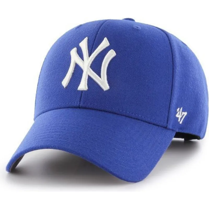 cap-kaareva-blue-snapback-new-york-yankees-mlb-47-brand cap-kaareva-blue-snapback-new-york-yankees-mlb-47-brand