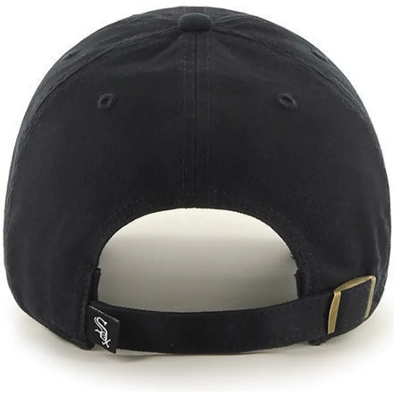 lippikset-kaareva-musta-saadettava-nauha-chicago-white-sox-mlb-47-brand