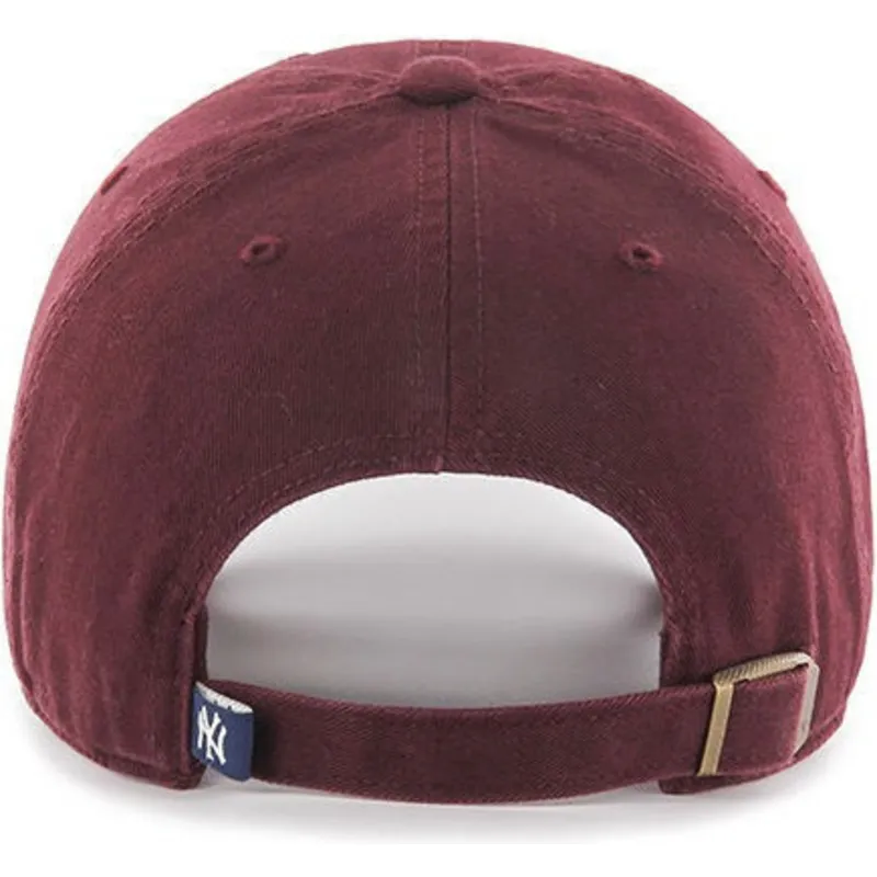 lippikset-kaareva-punainen-saadettava-nauha-new-york-yankees-mlb-47-brand