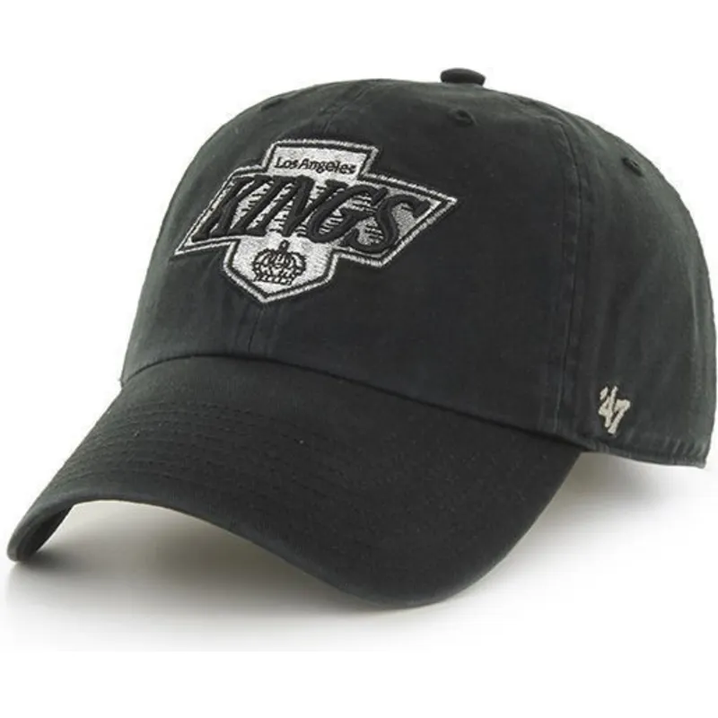 lippikset-kaareva-musta-saadettava-nauha-antiguo-los-angeles-kings-nhl-47-brand