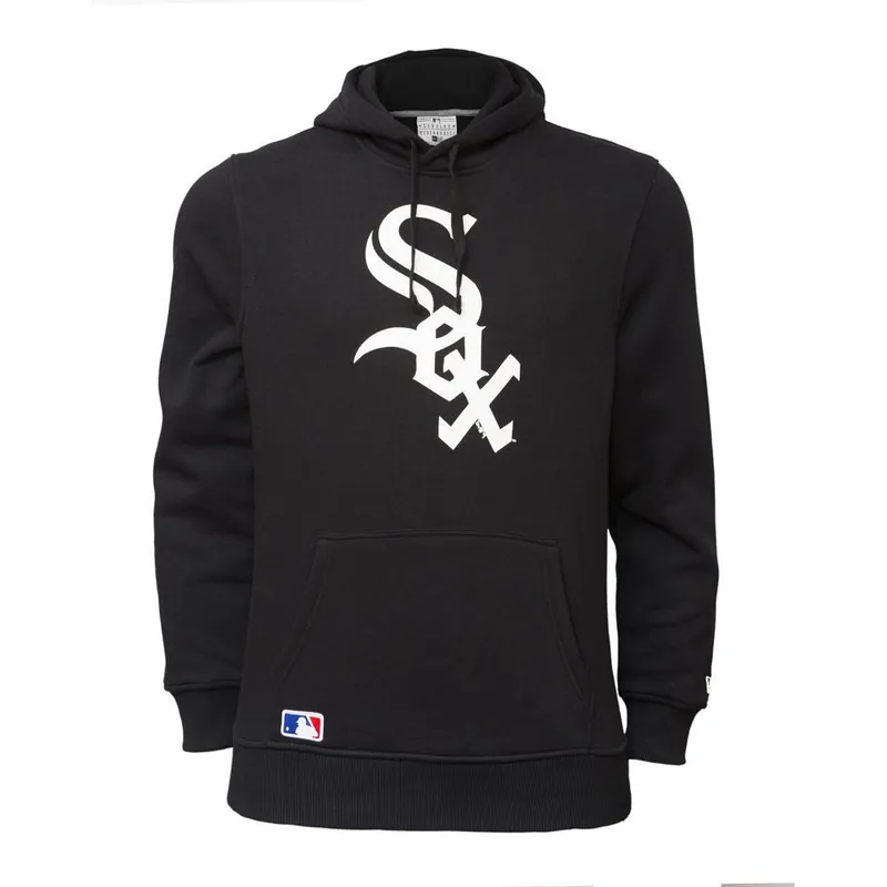 hupparit-hupullinen-musta-pullover-hoodie-chicago-white-sox-mlb-new-era