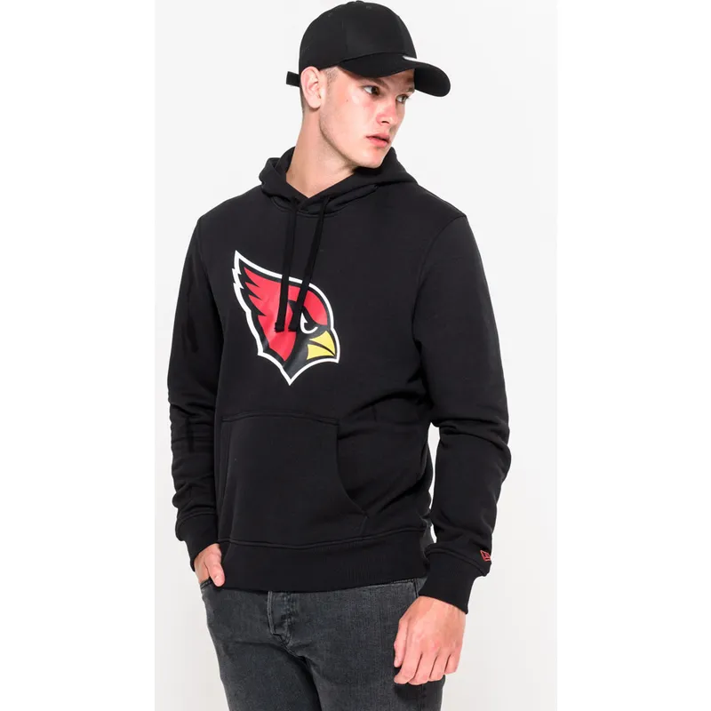 hupparit-hupullinen-musta-pullover-hoodie-arizona-cardinals-nfl-new-era