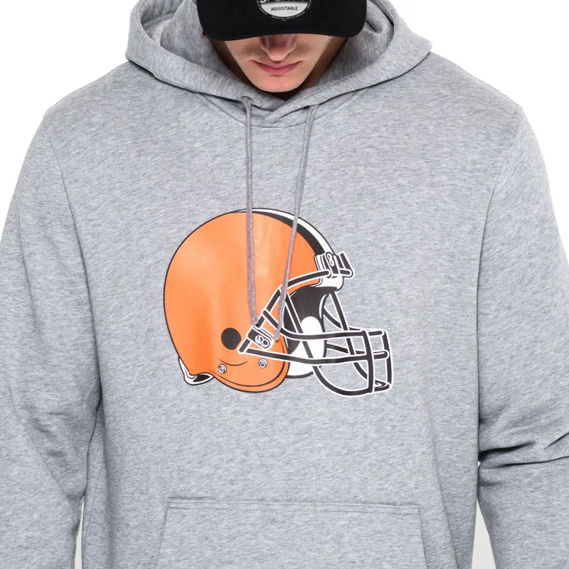 hupparit-hupullinen-harmaa-pullover-hoodie-cleveland-browns-nfl-new-era