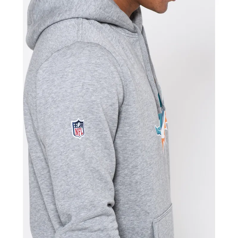 hupparit-hupullinen-harmaa-pullover-hoodie-miami-dolphins-nfl-new-era