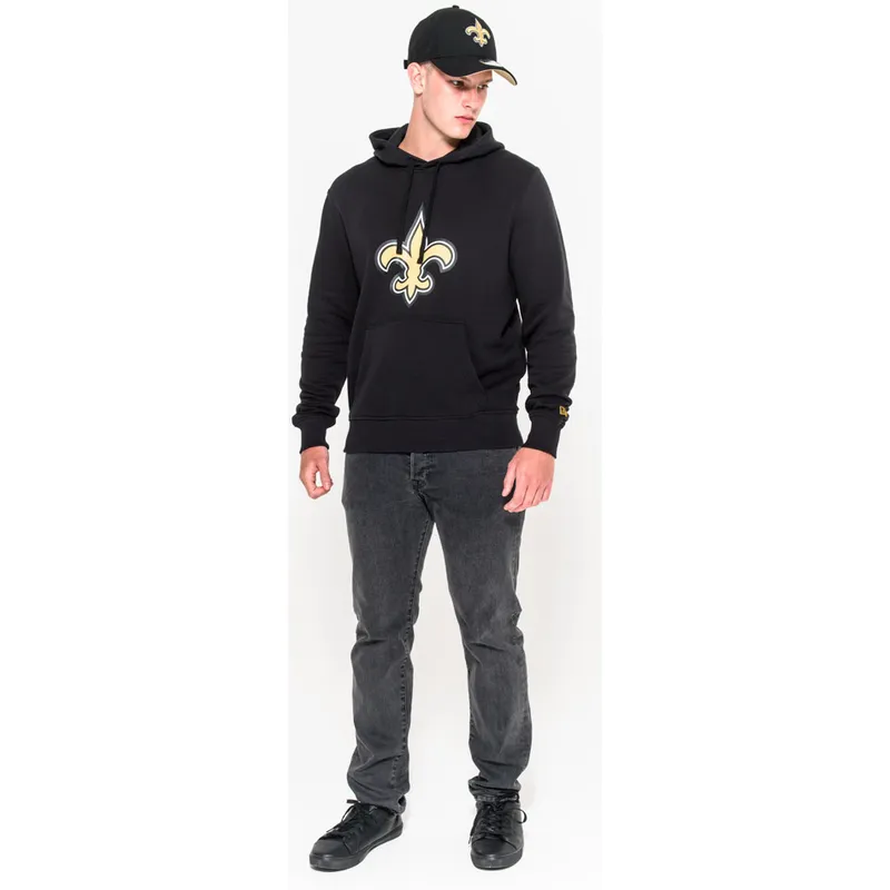 hupparit-hupullinen-musta-pullover-hoodie-new-orleans-saints-nfl-new-era