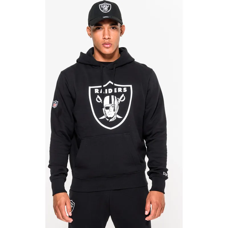 hupparit-hupullinen-musta-pullover-hoodie-las-vegas-raiders-nfl-new-era