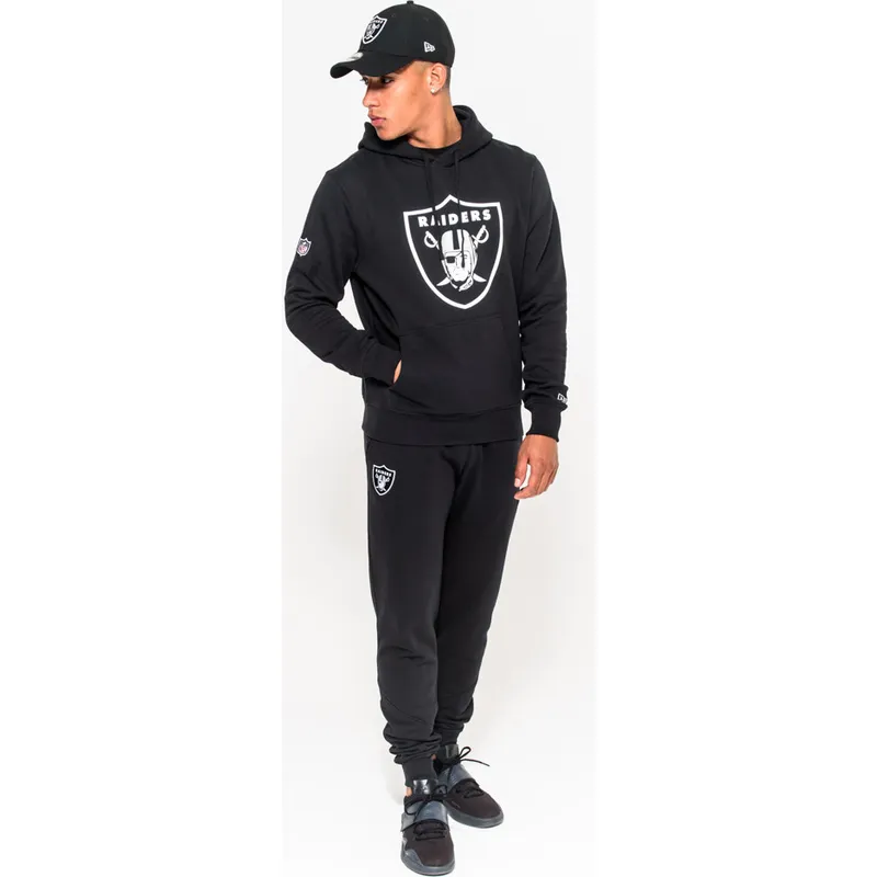 hupparit-hupullinen-musta-pullover-hoodie-las-vegas-raiders-nfl-new-era