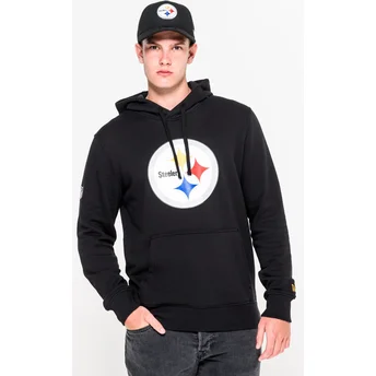 New Era Pittsburgh Steelers NFL Black Pullover Hoodie Sweatshirt