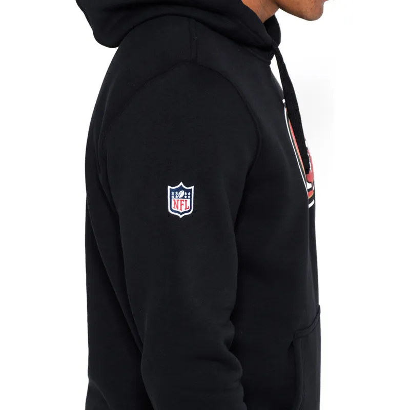 hupparit-hupullinen-musta-pullover-hoodie-san-francisco-49ers-nfl-new-era