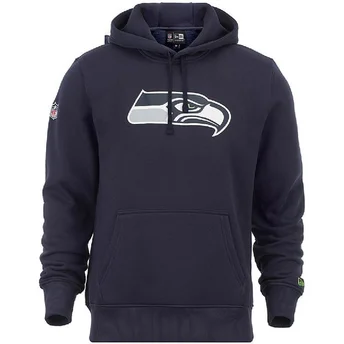 New Era Seattle Seahawks NFL Blue Pullover Hoodie Sweatshirt