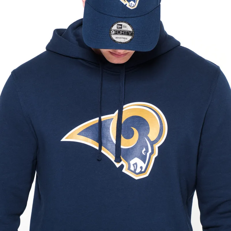 hupparit-hupullinen-sininen-pullover-hoodie-los-angeles-rams-nfl-new-era