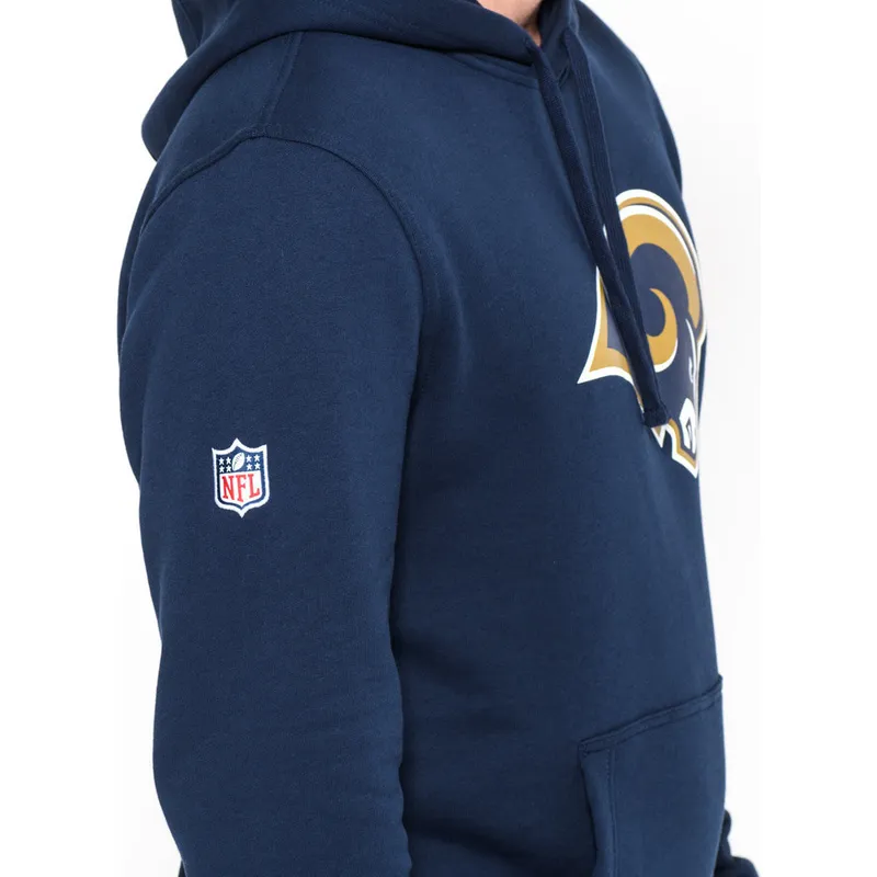 hupparit-hupullinen-sininen-pullover-hoodie-los-angeles-rams-nfl-new-era