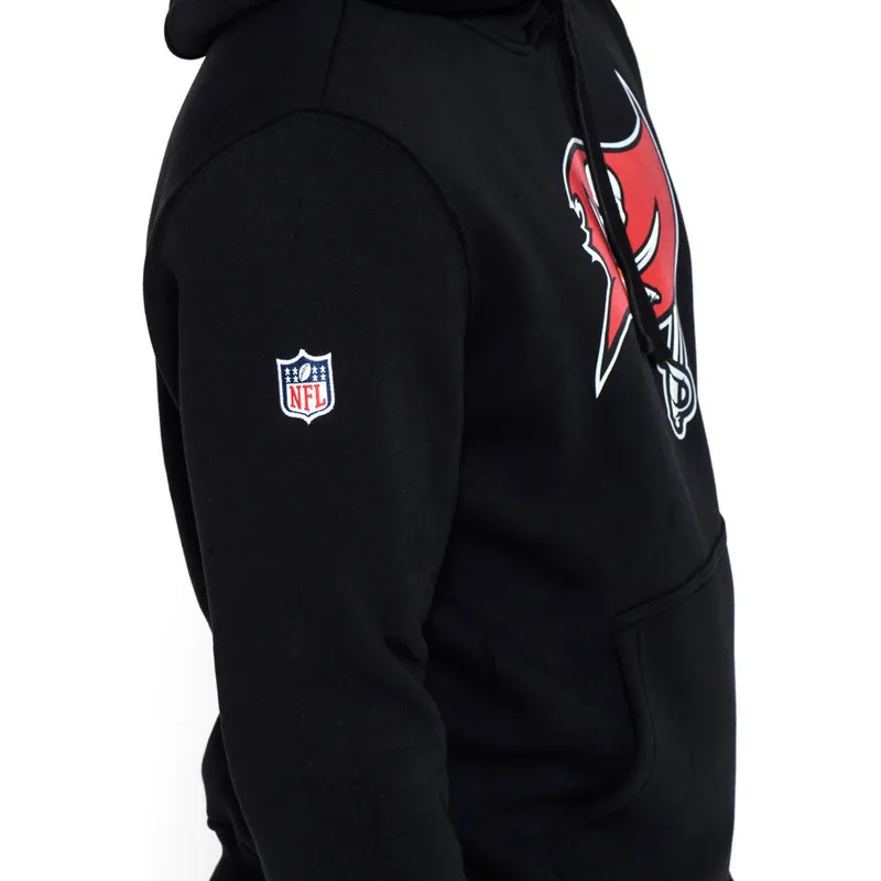 hupparit-hupullinen-musta-pullover-hoodie-tampa-bay-buccaneers-nfl-new-era