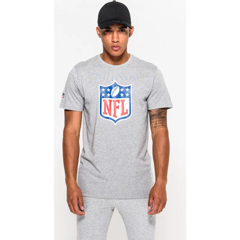 t-paidat-lyhythihainen-harmaa-nfl-new-era