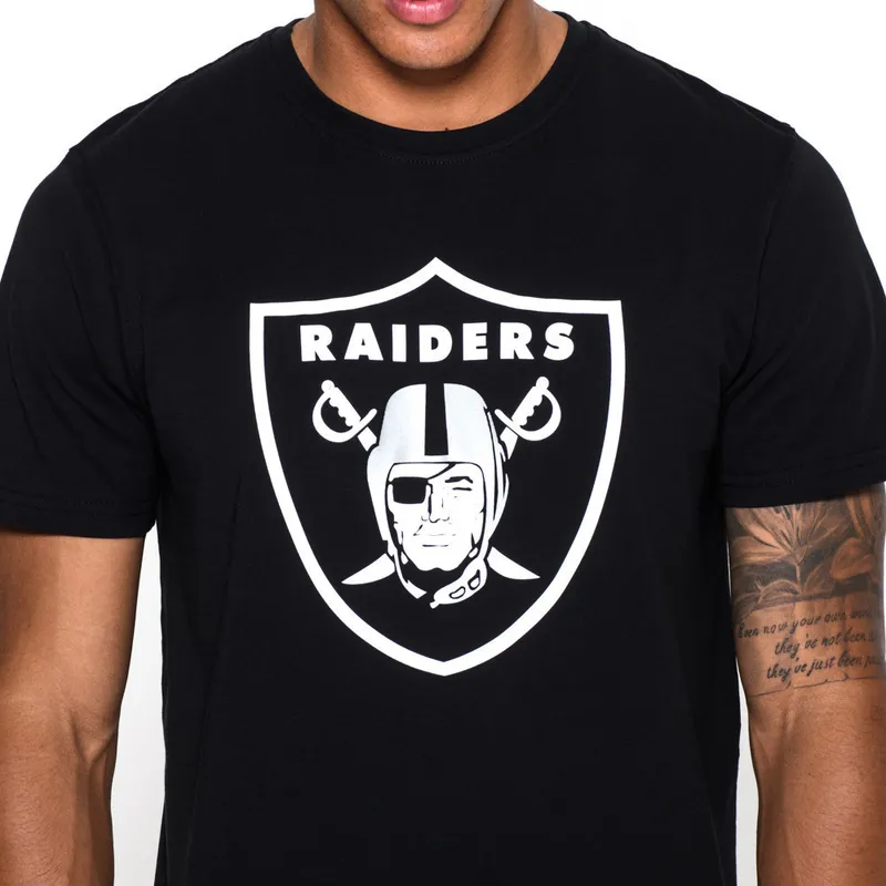 t-paidat-lyhythihainen-musta-las-vegas-raiders-nfl-new-era