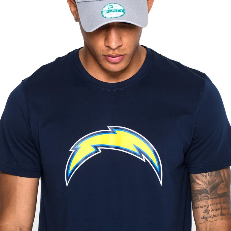 t-paidat-lyhythihainen-sininen-los-angeles-chargers-nfl-new-era