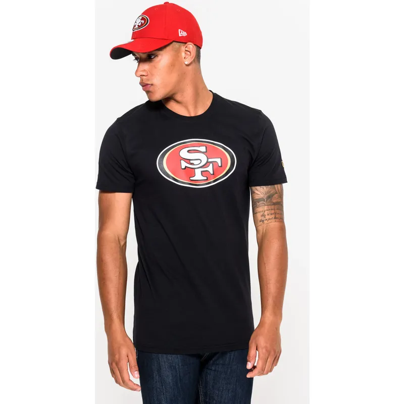 t-paidat-lyhythihainen-musta-san-francisco-49ers-nfl-new-era