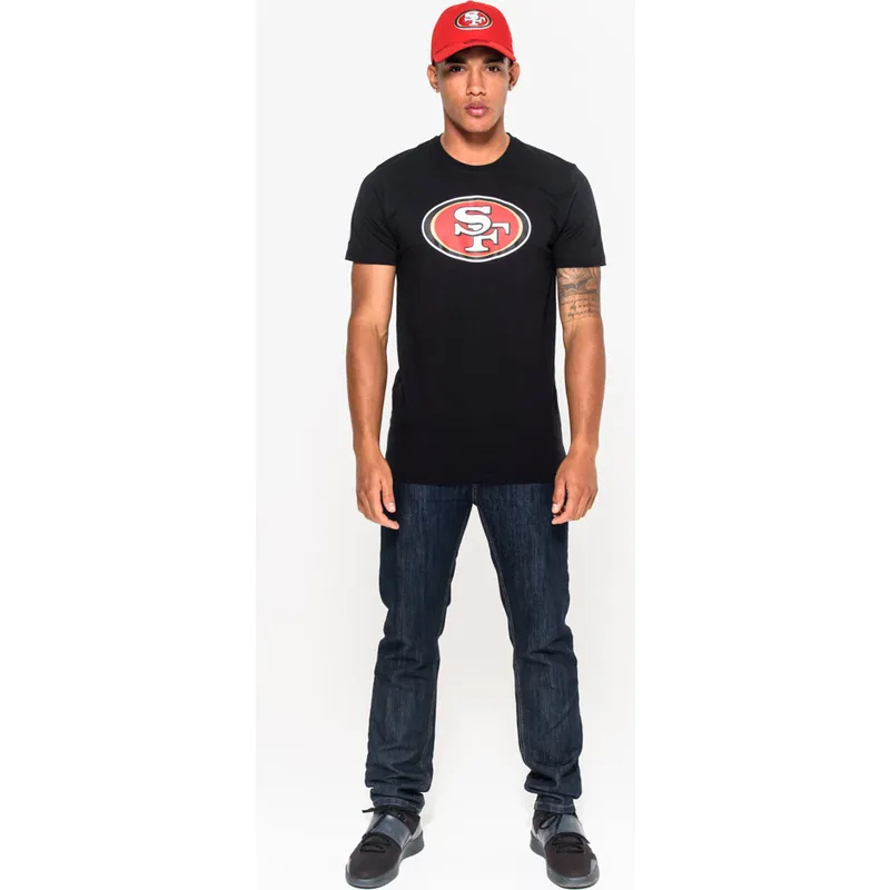 t-paidat-lyhythihainen-musta-san-francisco-49ers-nfl-new-era