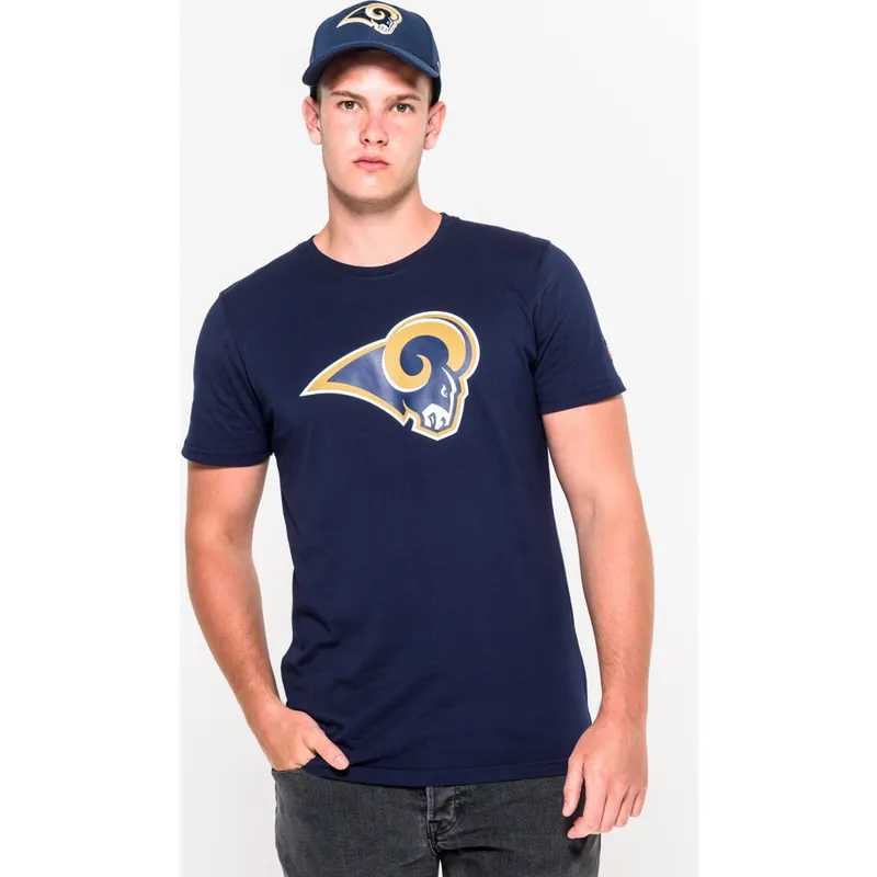 t-paidat-lyhythihainen-sininen-los-angeles-rams-nfl-new-era