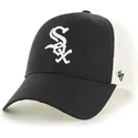 lippikset-kaareva-rekka-musta-snapback-chicago-white-sox-mlb-47-brand