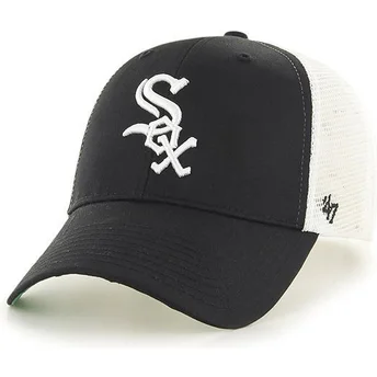 lippikset-kaareva-rekka-musta-snapback-chicago-white-sox-mlb-47-brand