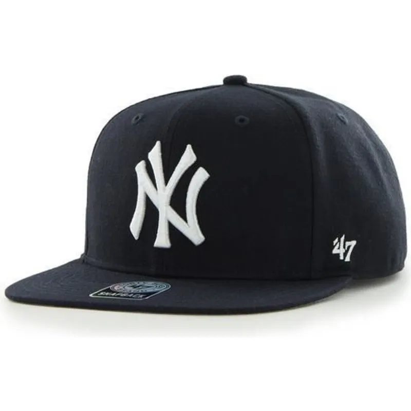 lippikset-littea-musta-snapback-new-york-yankees-mlb-47-brand