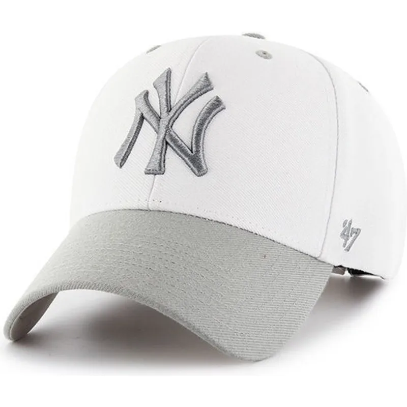 lippikset-kaareva-valkoinen-saadettava-nauha-new-york-yankees-mlb-47-brand lippikset-kaareva-valkoinen-saadettava-nauha-new-york-yankees-mlb-47-brand