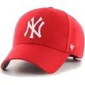 lippikset-kaareva-punainen-saadettava-nauha-new-york-yankees-mlb-47-brand