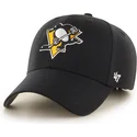 lippikset-kaareva-musta-saadettava-nauha-pittsburgh-penguins-nhl-47-brand