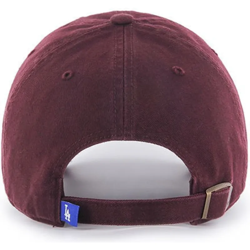 lippikset-kaareva-punainen-saadettava-nauha-los-angeles-dodgers-mlb-47-brand