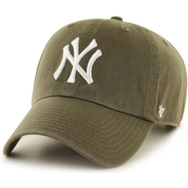 lippikset-kaareva-ruskea-saadettava-nauha-new-york-yankees-mlb-47-brand lippikset-kaareva-ruskea-saadettava-nauha-new-york-yankees-mlb-47-brand