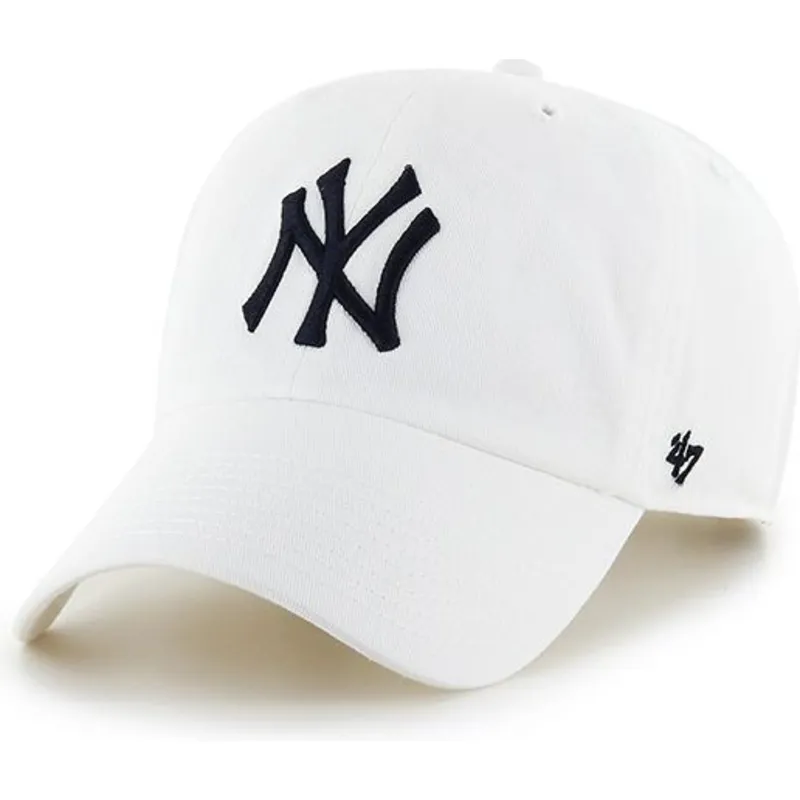 lippikset-kaareva-valkoinen-saadettava-nauha-new-york-yankees-mlb-47-brand