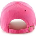 47-brand-curved-brim-new-york-yankees-mlb-clean-up-pink-cap