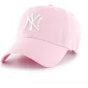 lippikset-kaareva-vaaleanpunainen-saadettava-nauha-new-york-yankees-mlb-47-brand