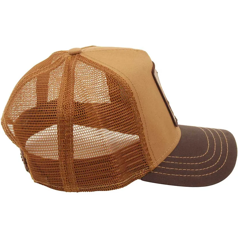 lippikset-kaareva-rekka-ruskea-snapback-osezno-cub-the-farm-goorin-bros