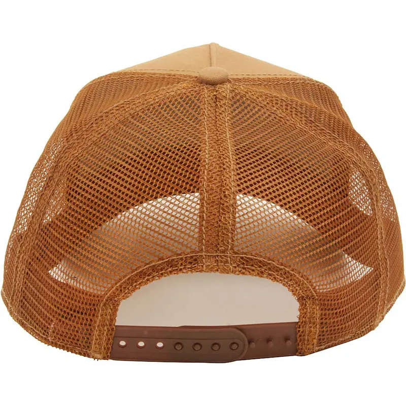 lippikset-kaareva-rekka-ruskea-snapback-osezno-cub-the-farm-goorin-bros