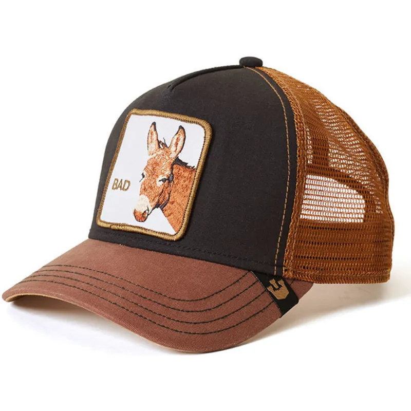 lippikset-kaareva-rekka-musta-snapback-bad-ass-the-farm-goorin-bros